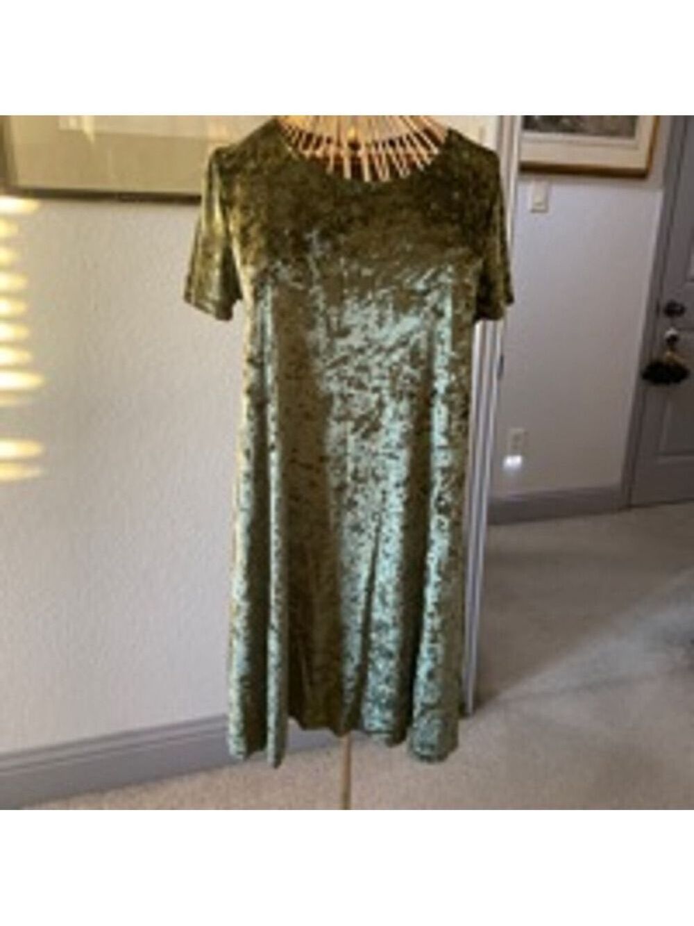 NWOT-Women's Rolla Coaster Dress, L, Olive Green